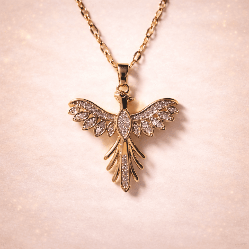 Celestial Phoenix Statement Necklace