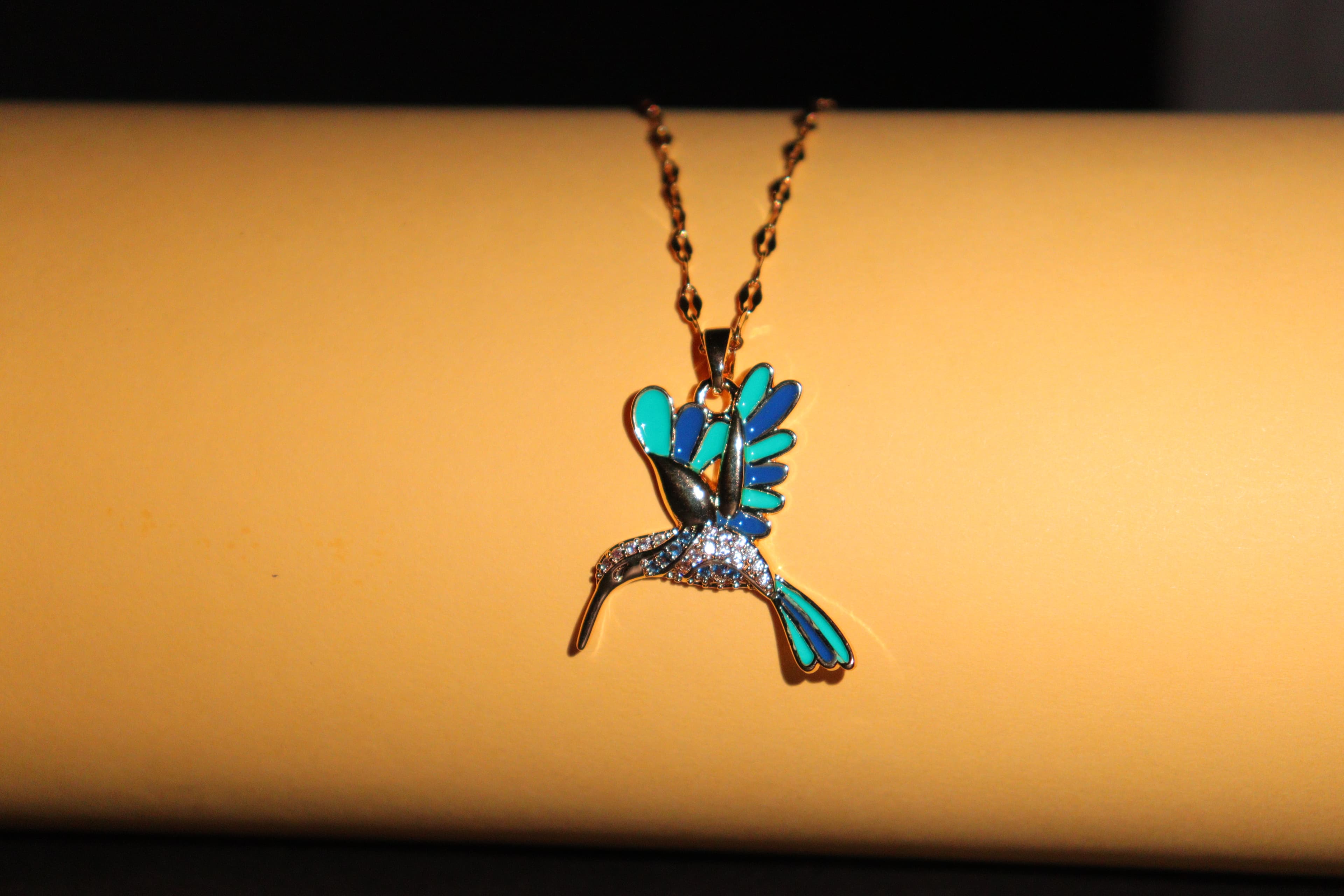 Enchanted Hummingbird Necklace