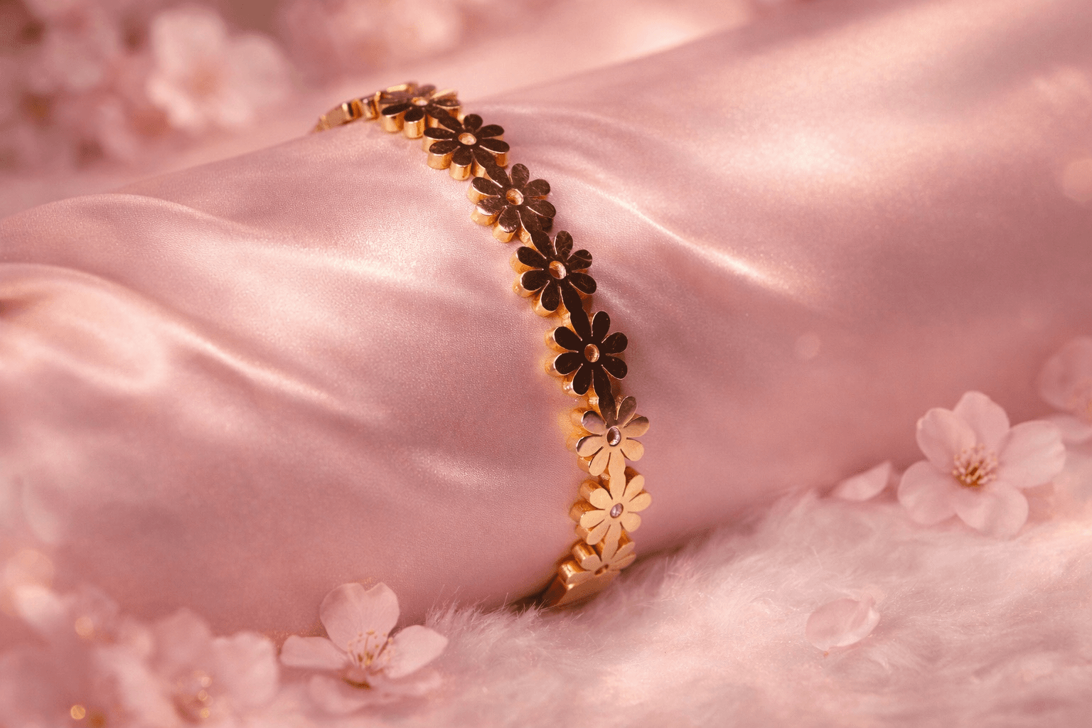 Noir Daisy Luxe Bracelet