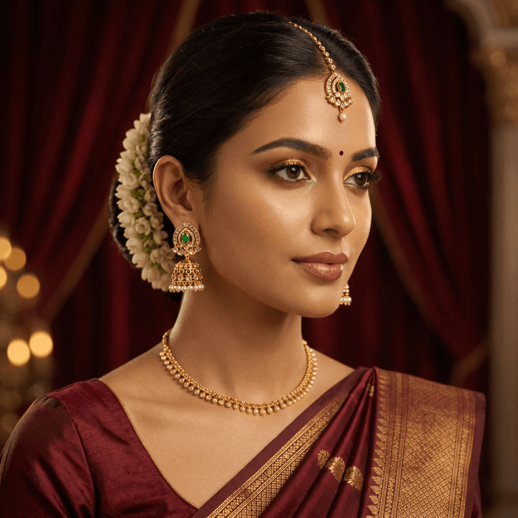 Zaveri Emerald Classic Jhumka