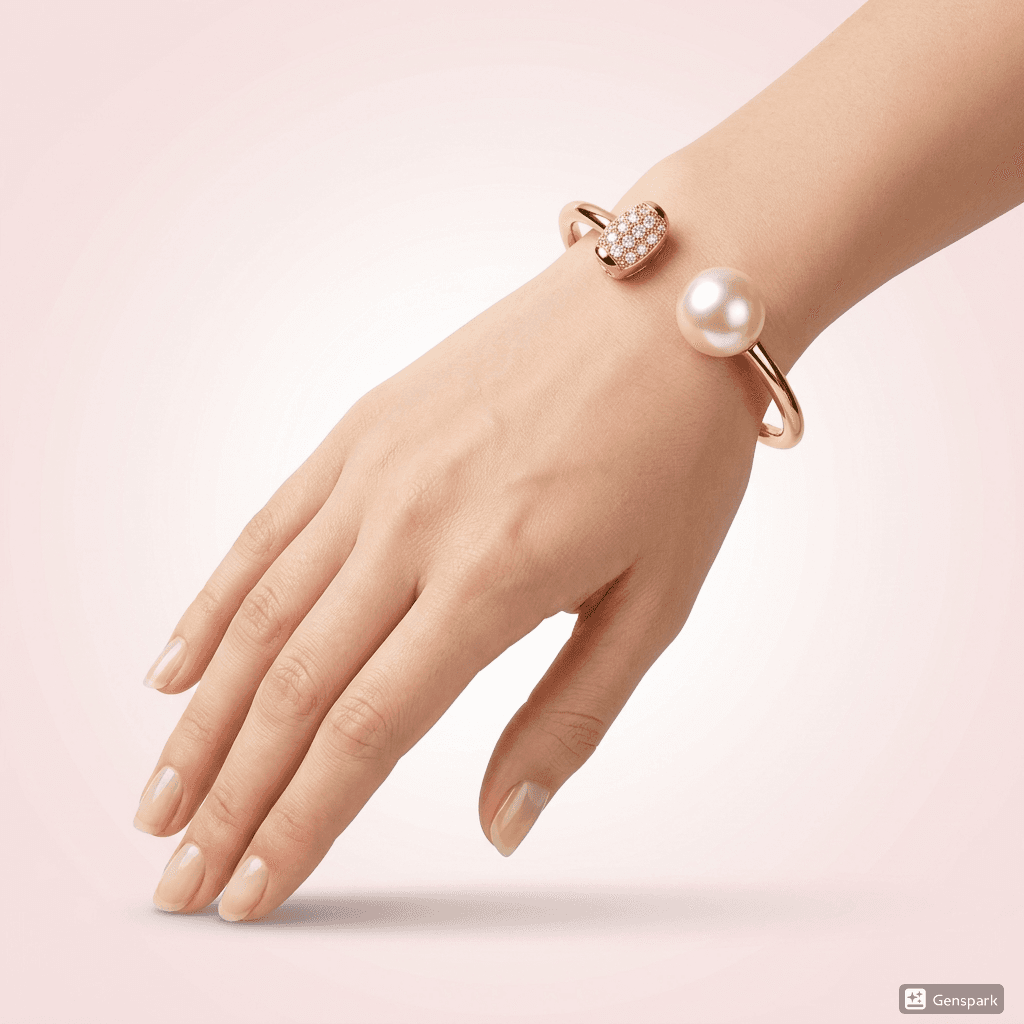 Pearl Glow Minimal Bracelet