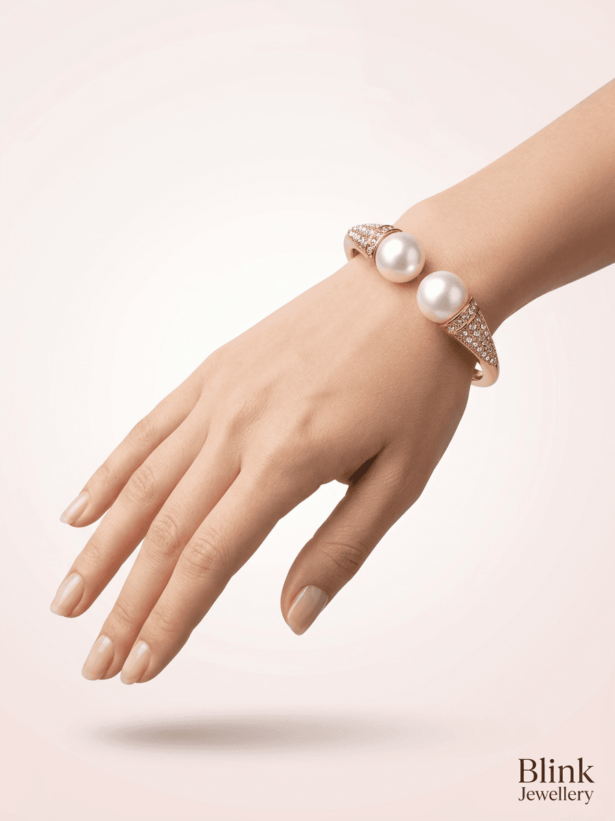 Royal Double Pearl Luxe Bracelet