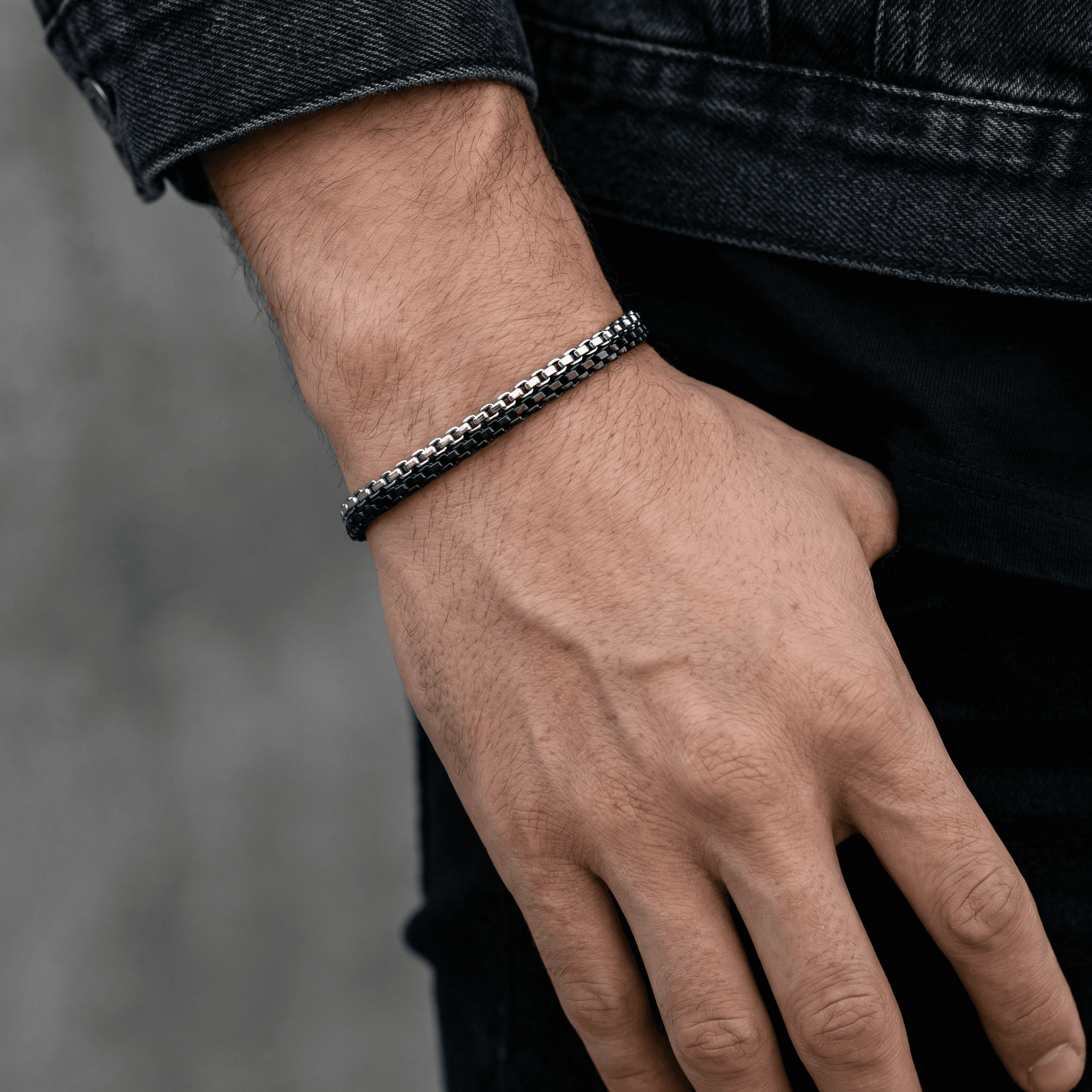 BLINK Midnight Duo Chain Bracelet
