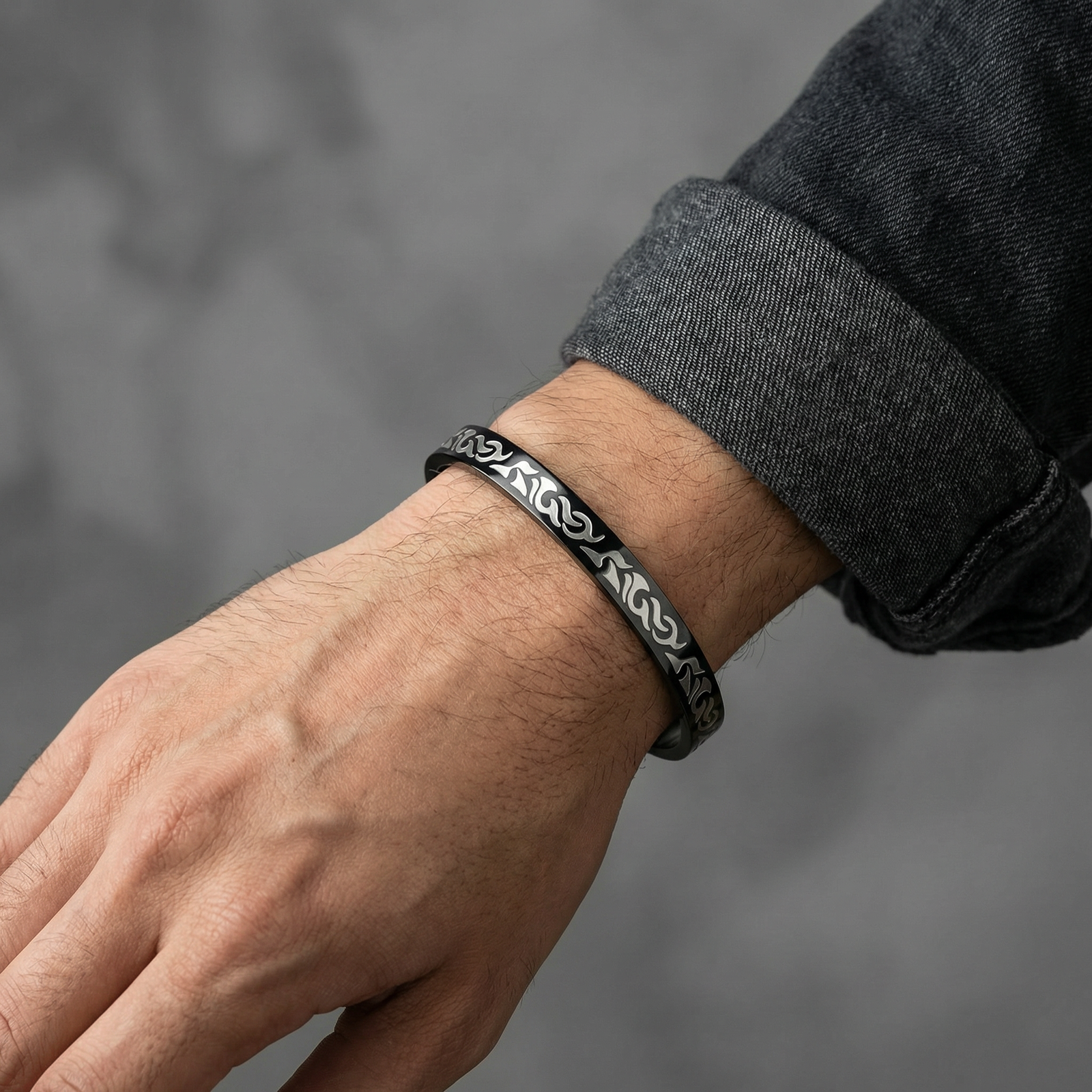 BLINK Tribal Edge Black Kada