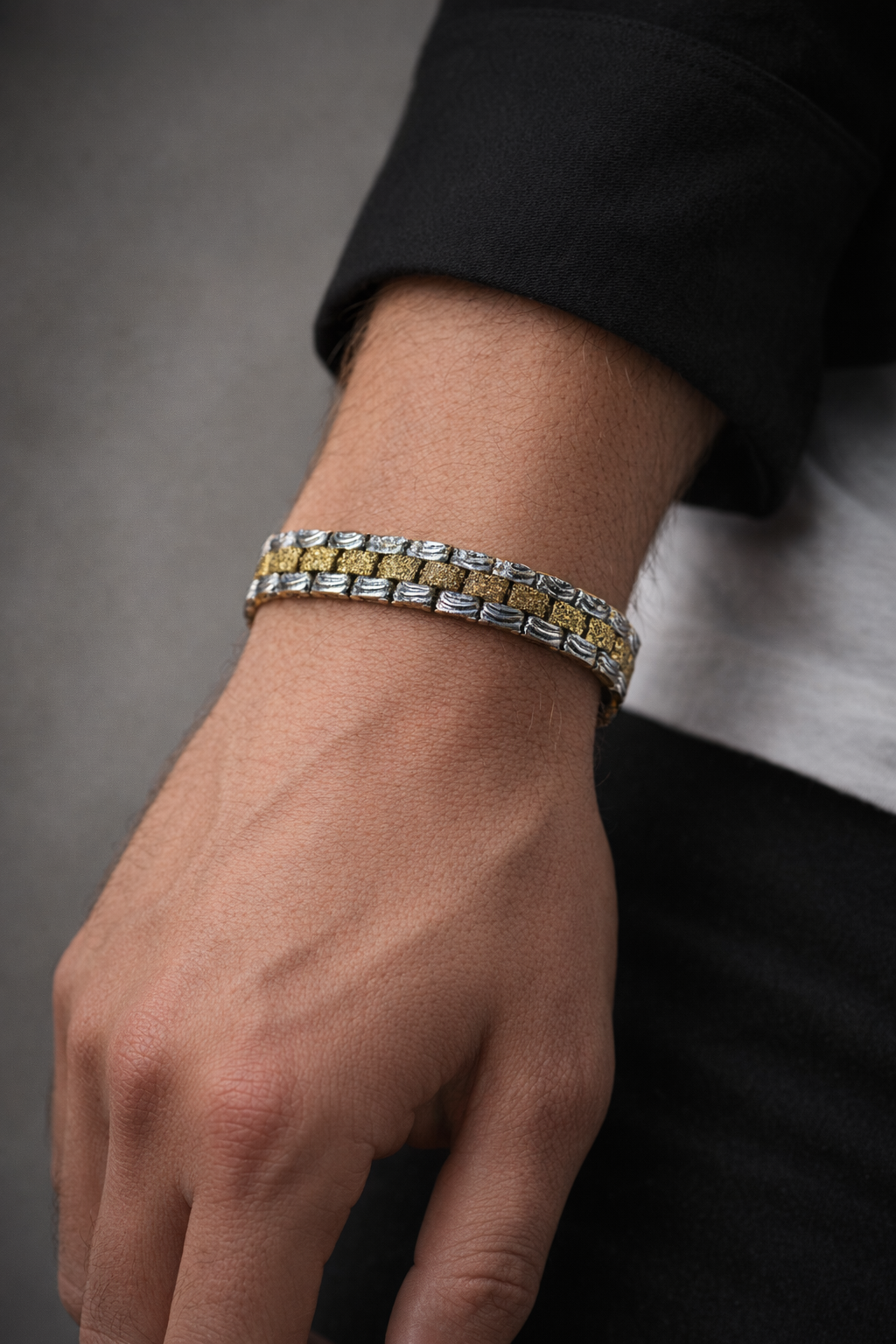 BLINK Dual Luxe Textured Bracelet