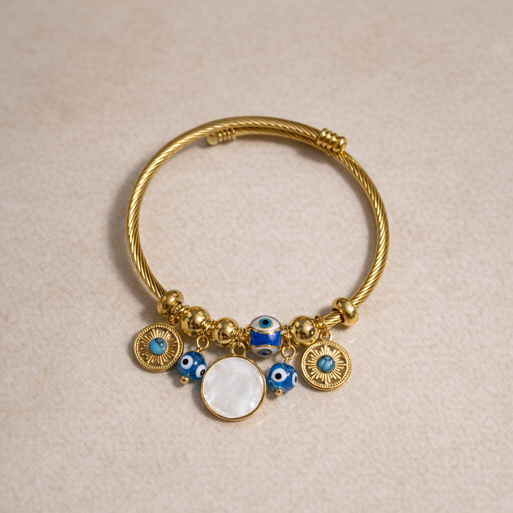 BLINK Nazar Luxe Charm Bracelet